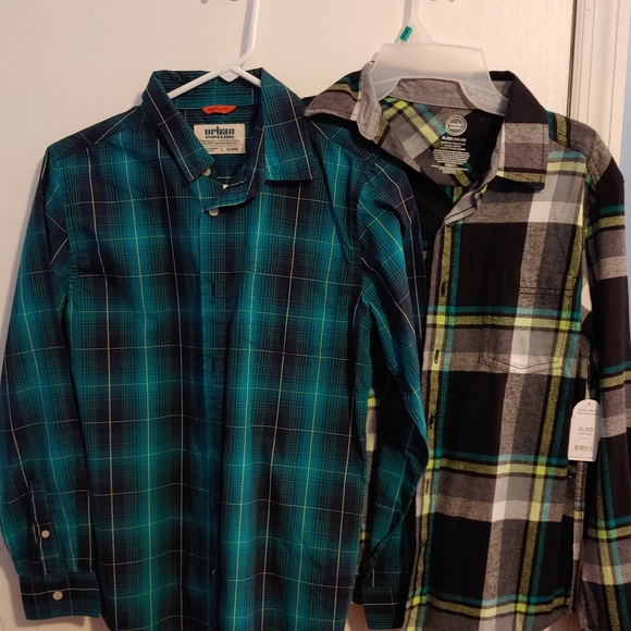 Other - Boys Flannel Shirt Bundle One NWT